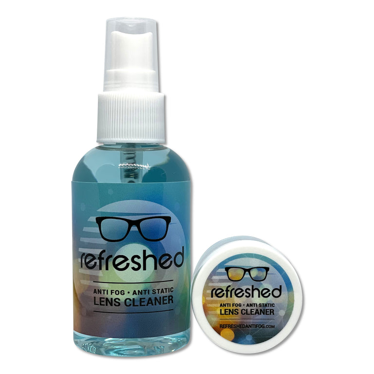 Anti-Fog, Anti-Static, Cleaner 2 Pack